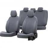 Otom Hyundai Santa Fe 2000-2006 Özel Üretim Tokyo Design Deri Füme Oto Koltuk Kılıfı
