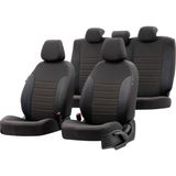 Otom Mitsubishi L-200 2006-2015 Özel Üretim Koltuk Kılıfı Paris Design Bej - Siyah