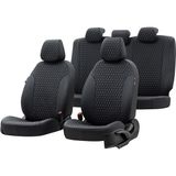 Otom Peugeot 206 2010-2012 Özel Üretim Koltuk Kılıfı Amsterdam Design Deri Siyah