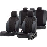 Otom Skoda Superb 2002-2007 Özel Üretim Amsterdam Design Tay Tüyü Siyah Oto Koltuk Kılıfı
