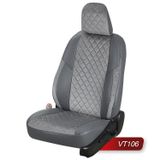 Otom VT106 Peugeot 301 2012 Sonrası Vip Design Tay Tüyü Deri Oto Koltuk Kılıfı