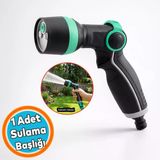 Otomatik 4 Fonksiyonlu Ayarlanabilir Araba Yıkama Bahçe Sulama Temizleme Sprey Tabancası Aksesuarı