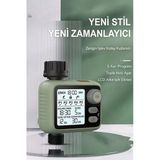Otomatik Bahçe Sulama Zamanlayıcısı - 5 Programlı Lcd Ekranlı Akıllı Sulama Sistemi Ipx5 Su Geçirmez