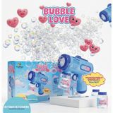 Otomatik Baloncuk Makinesi Pilli Köpük Tabancası - 2026 Model Sızdırmaz Tasarım Bubble Gun - Çocuk Doğum Günü Hediyesi Mavi 01