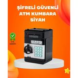 Otomatik Çeken Şifreli Atm Tasarımlı Kumbara