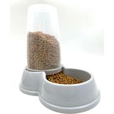 Otomatik Doldurulan Kedi Köpek Mama ve Su Kabı 1750ML - Çok Renkli