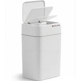 Otomatik Hareket Sensörlü Çöp Kovası, Banyo Çöp Kovası, Çocuk Odası Çöp Sepeti, Çöp Kutusu, (2 adet 1.5 V AA pil, piller pakete dahil değildir) - (18 Litre) 26.5x20.2x31.8 cm
