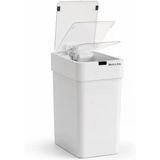 Otomatik Hareket Sensörlü Kovası, Banyo Kovası, Çocuk Odası Sepeti, Kutusu, (2 Adet 1.5 V Aa Pil, Piller Pakete Dahil Değildir) 9 Litre - 15X22x32 Cm