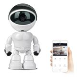 Otomatik Izleme Akıllı Robot Izleme Kamerası Kablosuz Wifi Ev Uzaktan Ağ Monitörü Ev Güvenlik Robotu