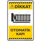 Otomatik Kapı Levhası