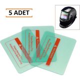 Otomatik Kararan Kaynak Maske Camı Dış Koruyucu 104X115 Mm, 5 Adet - Seçenek 1