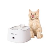Otomatik Kedi Su Çeşmesi, SGARYVI 1.8L Pet Çeşmesi, Elektro-Hidrolik Ayırma Köpek Su Sebili, Kediler, Köpekler, Çoklu Evcil Hayvanlar için Yedek Filtreli
