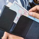 Otomatik Mekanizmalı Deri Cüzdan Rfıd Korumalı Özel Kutulu Gönderim Siyah