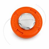 Otomatik Misina Başlığı Kolay Sarım Kurmalı M10x1.25 Sol Diş Tırpan Başlığı