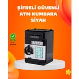 Otomatik Para Çeken Şifreli Atm Tasarımlı Kumbara
