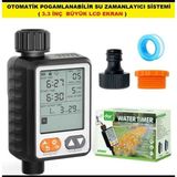 Otomatik Programlanabilir Su Zamanlayıcı Sistemi(3.3 Inç Büyük LCD Ekran)