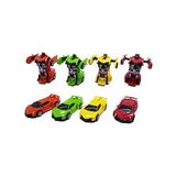 Otomatik Robota Dönüşen Araba Transformers 4 Lü Set