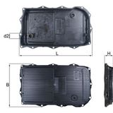 Otomatık Sanzıman Yag Fıltresı Ga8hp45z-Otm.sanz Bmw F20 F45 F30 F10 F01 E84 F25 E70 Defender L663 19 Dıscovery L319 09 18 Range Rover 3 L322 09 12 Sport 2 L494 13 19 Jaguar F-Pace X761 17 F-Typ