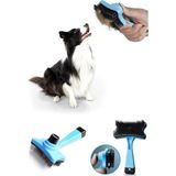 Otomatik Tuşlu Kolayca Tüyleri Taraktan Temizlenebilen Kedi Köpek Tüy Toplayıcı Otomatik Tuş Tarak