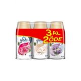 Otomatik Yedek Oda Spreyi Ipeksi Vanilya+Meyve & Çiçek Buketi+Lavanta Ferahlığı 3X269ml