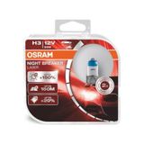 Otomısırlı Osram Night Breaker Laser H3 Ampul Takımı %150 Daha Fazla Işık