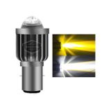 Otomobil Araç Motosiklet Mercekli Far Ampulü Led Far Çift Renk Sarı-beyaz Csp Led Lamba Delici Yayıcı Uzun Kısa 1 LED Far 44309851