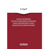 Otomotiv Sektöründeki Dağıtım Sözleşmelerinden Kaynaklanan Hukuki İlişkilerin Rekabet Hukuku Düzenle