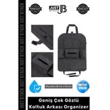 #Otoorganizer Çok Gözlü Geniş Hazne Keçe Elastan Pratik Sökülüp Takılır Oto Koltuk Arkası Organizer