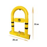Otopark Bariyer Sistemi Master Gomme Kilitli Yatar Park Bariyeri Diregi 5 Adet