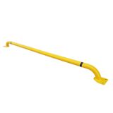 Otopark Stoperi Araç Park Stoperi Lastik Sonlandırma Demiri Üretimi 180 Cm Ø48mm 3Mm Siyah (2 Adet)