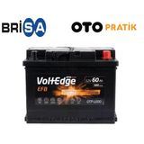 Otopratik Voltedge 12 V 60 Ah 760 A (En) Star Stop Efb Akü-2026