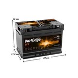 Otopratik Voltedge 12 V 70 Ah 700 A (En) Star Stop Efb Akü-2026