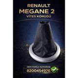OtoPusula Renault Megane 2 Vites Körüğü 2002-2009 Uyumlu Suni Deri Vites Körüğü Oem 8200454976