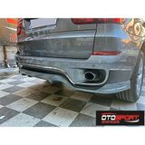 OtoSport Bmw X5 E70 Arka Tampon Eki 3 Parça Fiberglass Boyasız