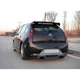 OtoSport Citroen C4 Arka Tampon Fiberglass Boyasız A+ Kalite