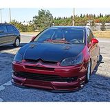 OtoSport ® Citroen C4 Ön Tampon Eki Fiberglass Boyasız