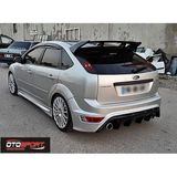 OtoSport Ford Focus 2 Rs Arka Tampon Fiberglass Boyasız A+ Kalite