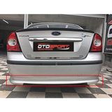 OtoSport Ford Focus 2 Sedan Arka Tampon Eki Fiberglass Boyasız