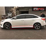 OtoSport Ford Focus 3.5 Sedan Marşpiyel Sağ Sol Takım Fiberglass Boyasız