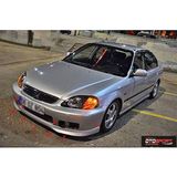 OtoSport Honda Civic 1 Vtec Ön Tampon Eki 2000 - 2002 Fiberglass Boyasız