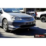 OtoSport Honda Civic Eu8 4 Kapı Ön Tampon Eki Fiberglass Boyasız