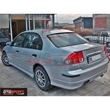 OtoSport Honda Civic Vtec2 Cam Üstü Spoyler Fiberglass Boyasız