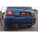 OtoSport Renault Clio 2 Rs Arka Tampon Fiberglass Boyasız