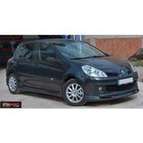 OtoSport Renault Clio 3 Ön Tampon Eki Fiberglass Boyasız