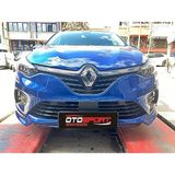 OtoSport Renault Clio 5 Ön Tampon Eki Fiberglass Boyasız