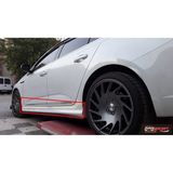 OtoSport Renault Megane 4 Kulaklı Marşpiyel Sağ Sol Takım Fiberglass Boyasız