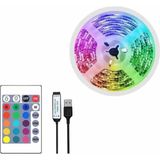 OtoTech 10M Şerit LED Iç Mekan Renkli Rgb Şerit LED Kumandalı - Çok Renkli