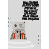 OtoTech 9 Ultra Akıllı Saat 49MM 2inç Ekran 7 Kordonlu ve Bluetooth Kulaklık - Çok Renkli - Standart