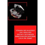 OtoTech Anc Özellikli Bluetooth Kulaklık ve Amoled Ekran Akıllı Saat Uyku ve Sağlık Takibi Nabız Öl� - Çok Renkli - Standart