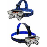OtoTech El Feneri Süper Kafa Lambası 4 Modlu 5 LED Kafa Feneri - Çok Renkli